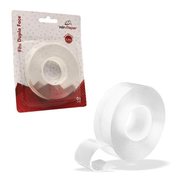 Fita Dupla Face Extra Forte Transparente