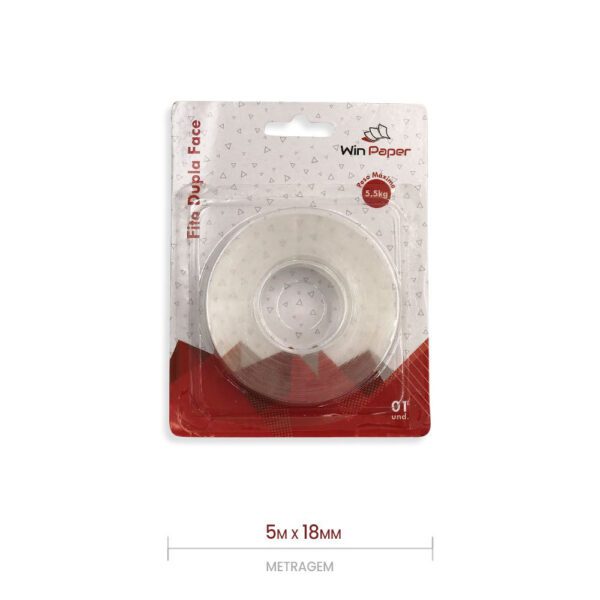 Fita Dupla Face Extra Forte Transparente - Image 3