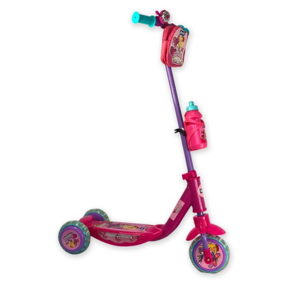 Patinete Infantil com Garrafinha e Bolsa - Rosa - Image 4