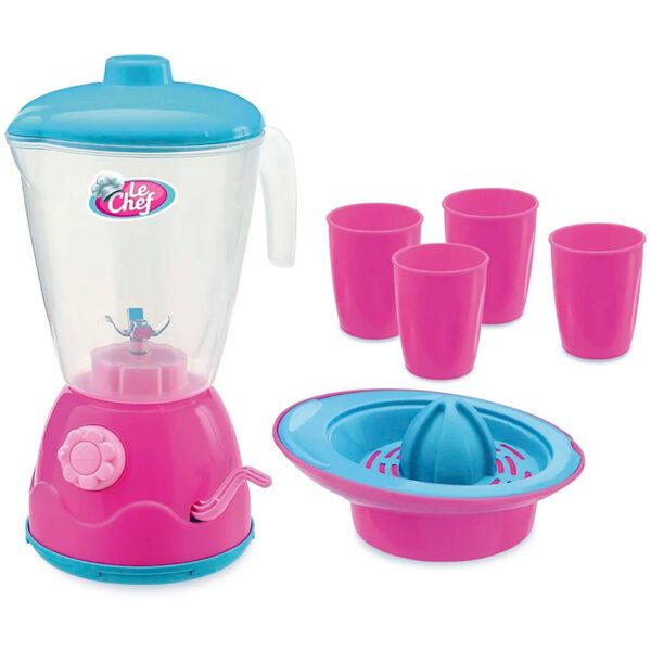 Kit Liquidificador com Manivela, Espremedor e Copos. - Image 2