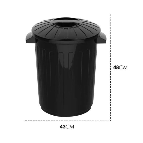 Cesto de Lixo Com Tampa 30 litros Uninjet - Image 3