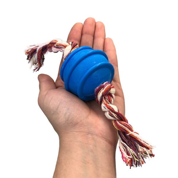 Bola Mordedora com Corda de 2 Nós para Cães 50mm - Sortido - Image 4