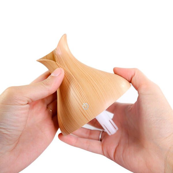 Umidificador de Ambientes USB Estilo Madeira 130ml - Image 2