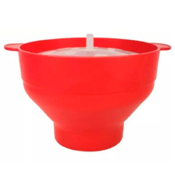 Balde Pipoca Pipoqueira Silicone Para Micro-ondas Sem Óleo - Image 2